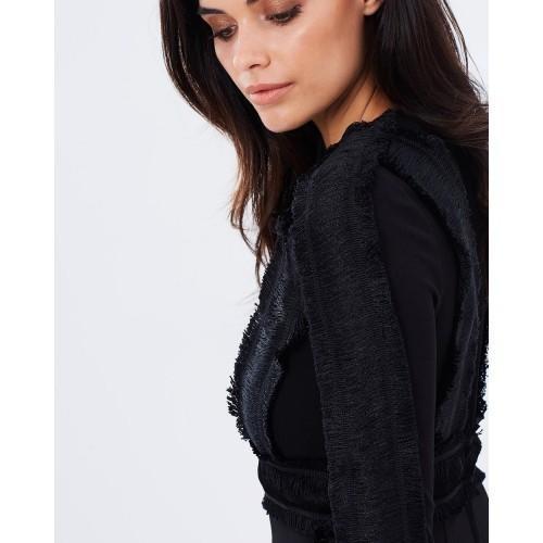 Mossman Reserving Judgements Dress Black Size 8 - Image 2