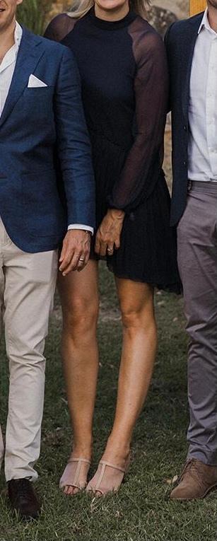 Manning Cartell Feather Weight mini dress size 10   for rent on The Volte - main image