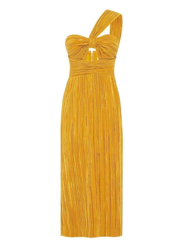 Alice McCall Power Lady Dress Mustard Yellow Size 6 - Image 5