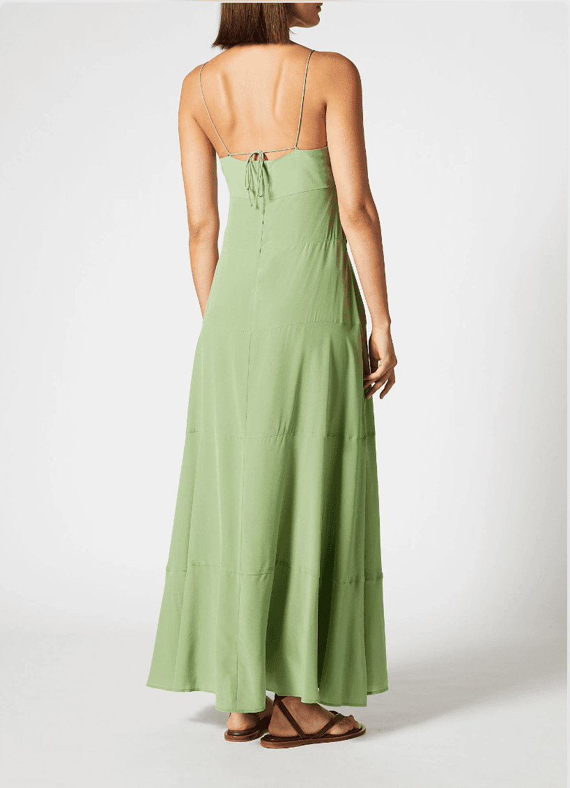 Scanlan Theodore Silk Maxi Dress - Image 2