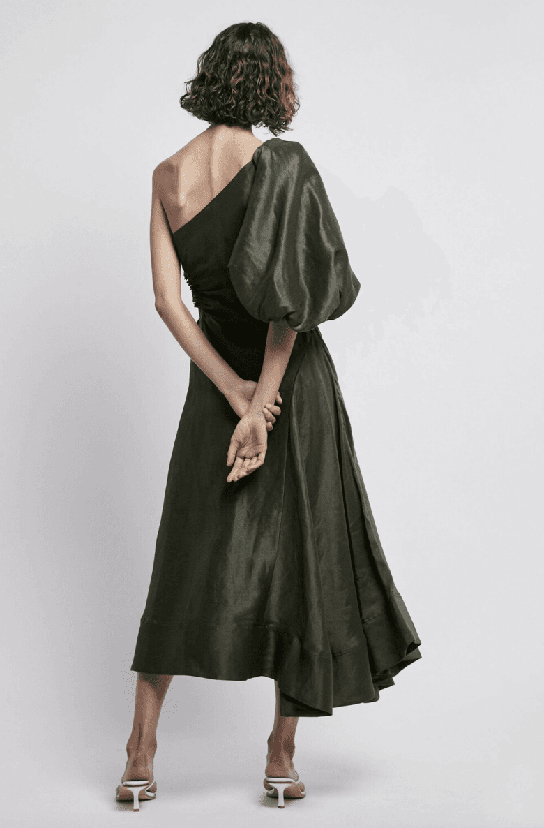 AJE CONCEPT DRESS- BONSAI GREEN  for rent on The Volte - main image