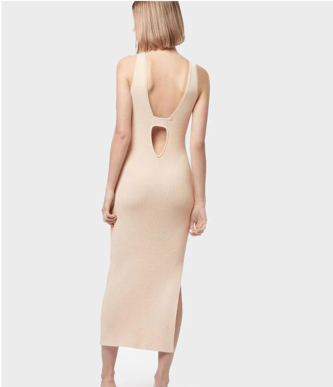 MANNING CARTELL Insta Beat Knit Dress Almond XXS for rent on The Volte - main image