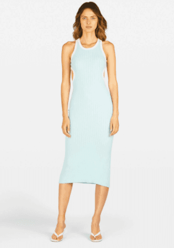 Tuchuzy Sideshow Dress Light Blue and Ivory - Image 1