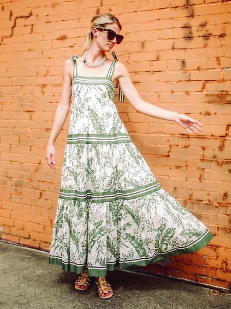 Zimmermann Empire Tie Shoulder Dress Size 2 / 8-12 for rent on The Volte - main image