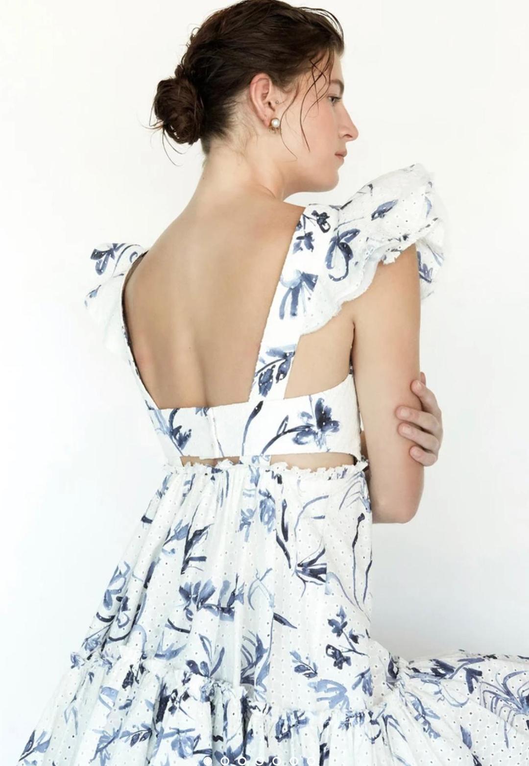 AJE Charlotte mini dress size 6 for rent on The Volte - main image