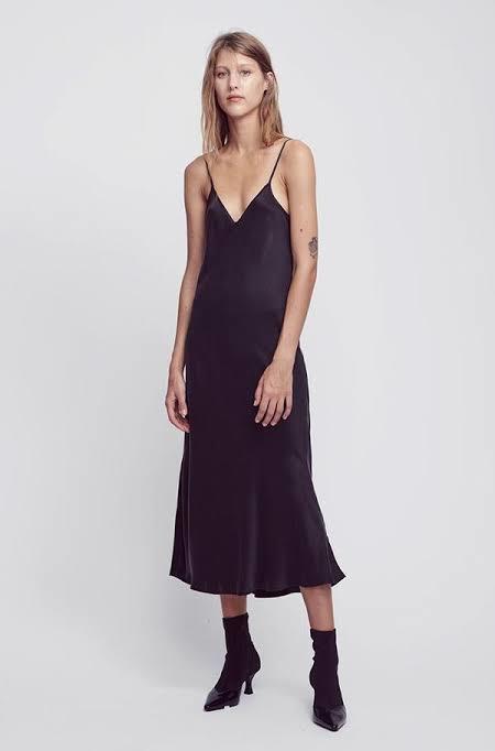 Silk Laundry - 90s silk dress - Image 1