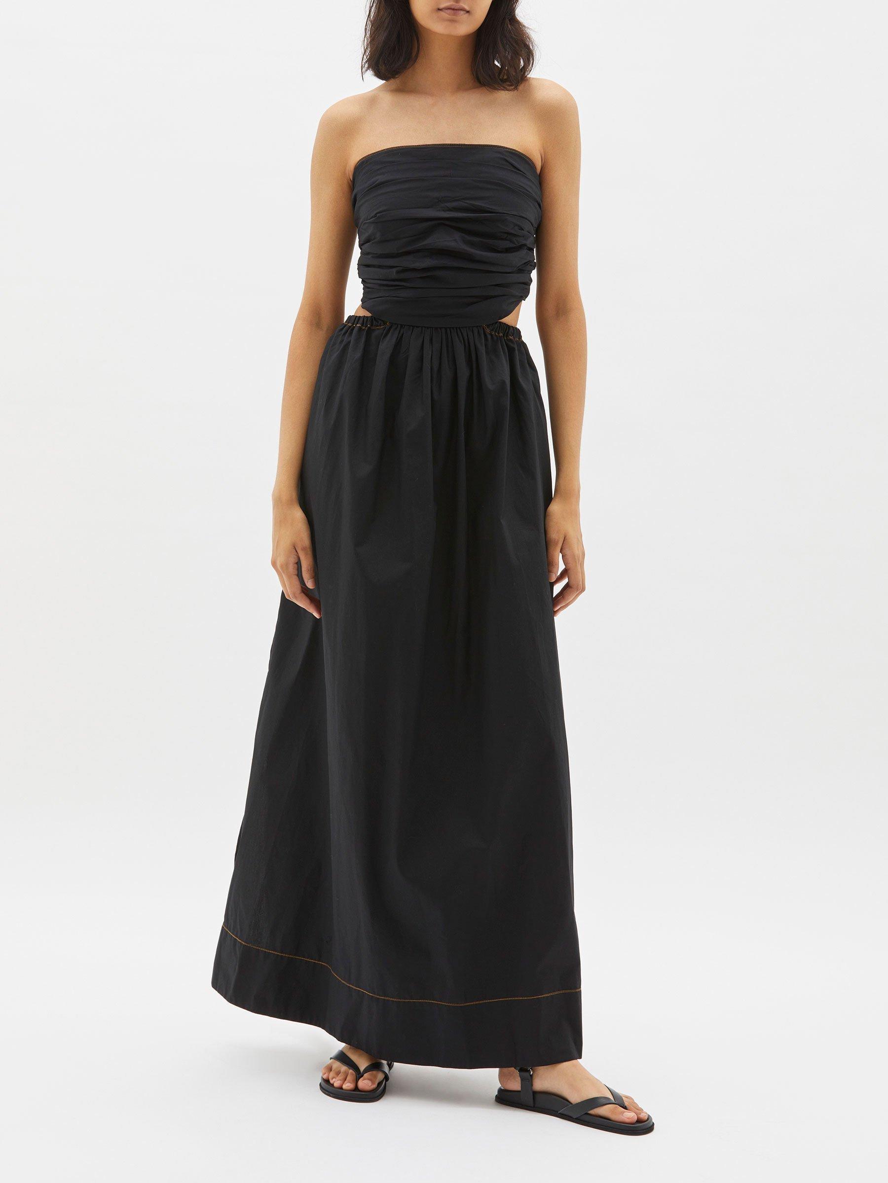 Bassike Strapless Cotton Dress - Image 1