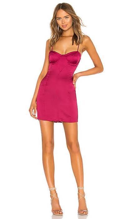 FOR LOVE & LEMONS Isabella Bustier Mini Dress - Image 1