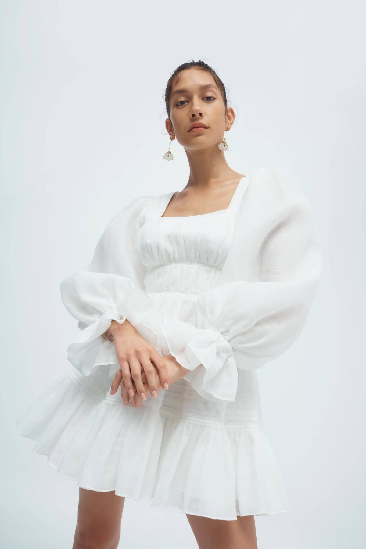 Aje Impression Dress White Size 6 - Image 7