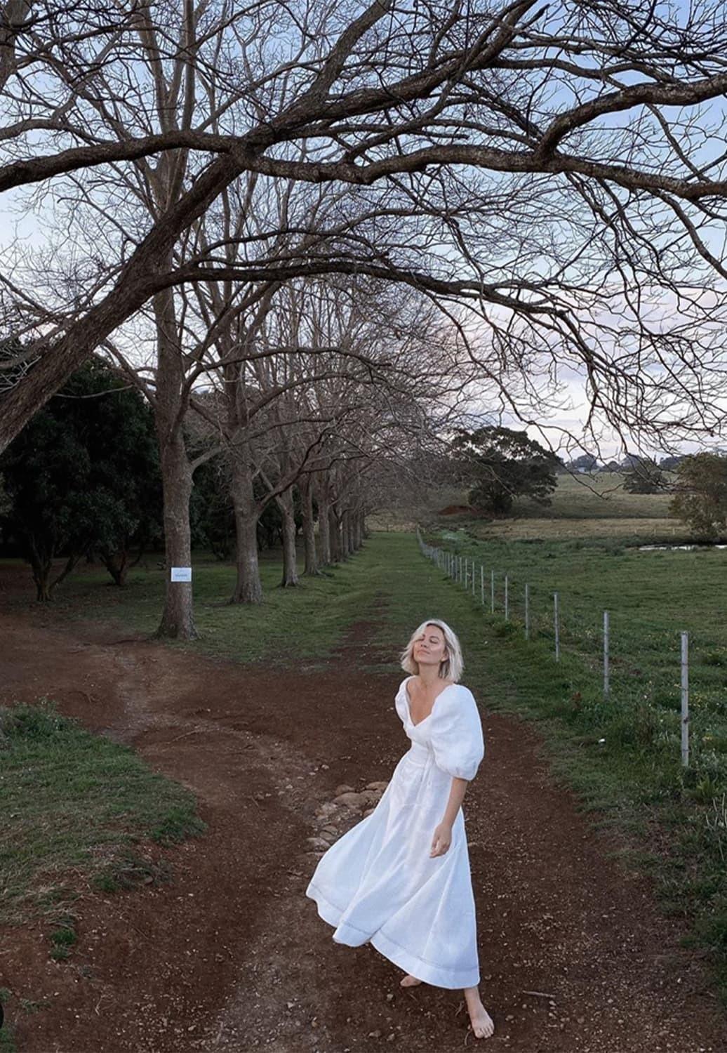 Aje Grove Dress White Size 6 for rent on The Volte - main image