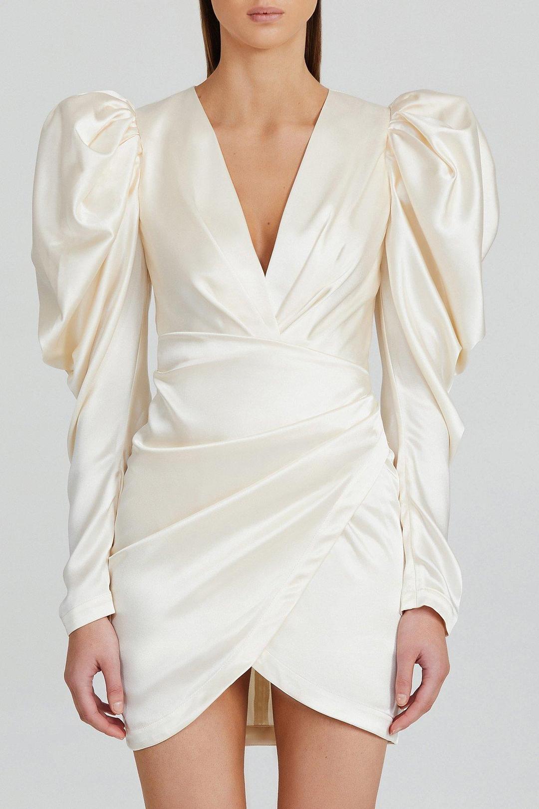 Alcer Irwin Dress Eggshell Size 6 for rent on The Volte - main image