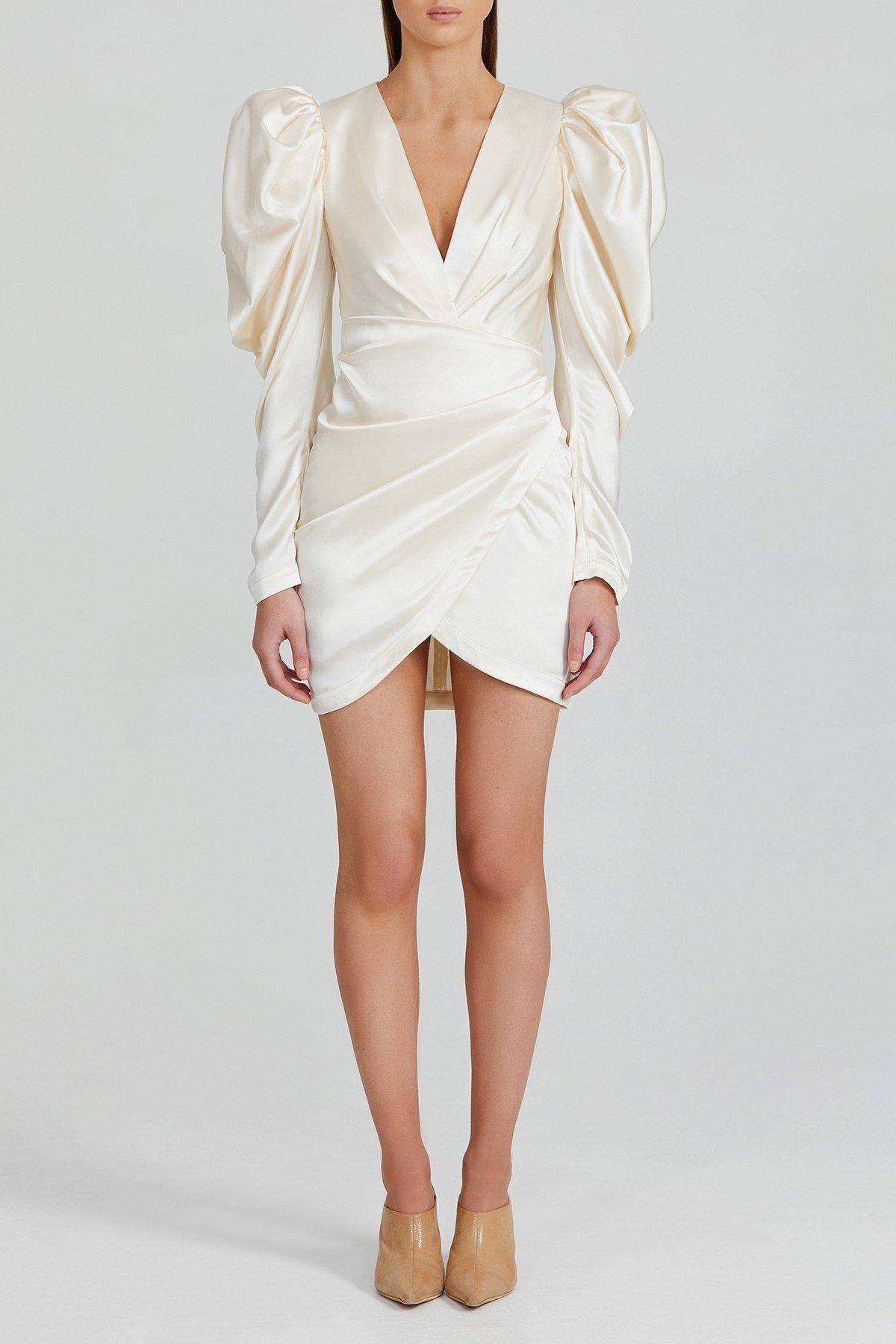 Alcer Irwin Dress Eggshell Size 6 - Image 3