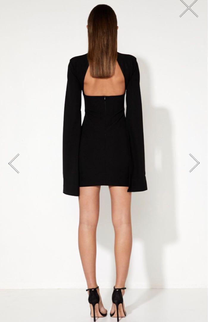 MOSSMAN SENSE OF MYSTERY DRESS (BLACK) - SIZE 10 - Image 6