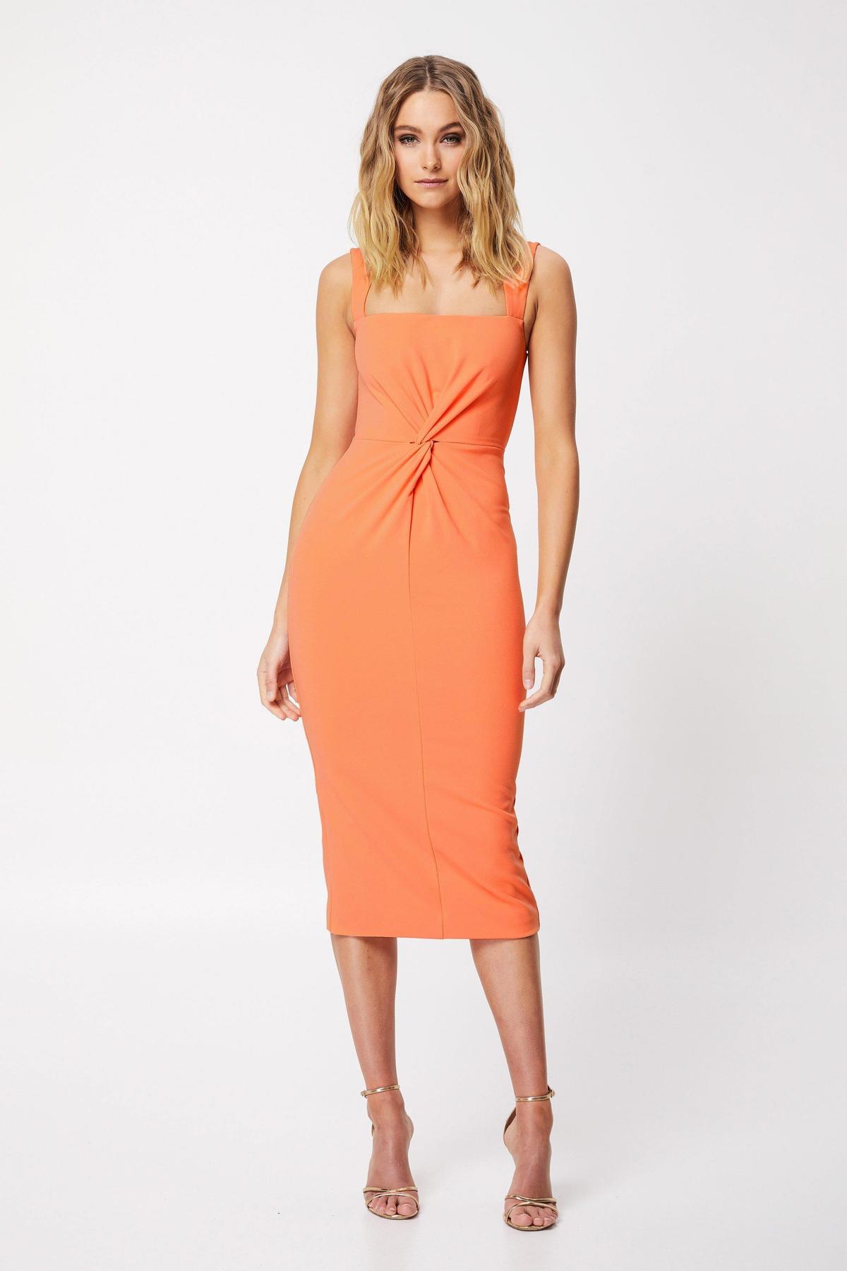 Mossman The Envision Dress Peach Size 8 - Image 1
