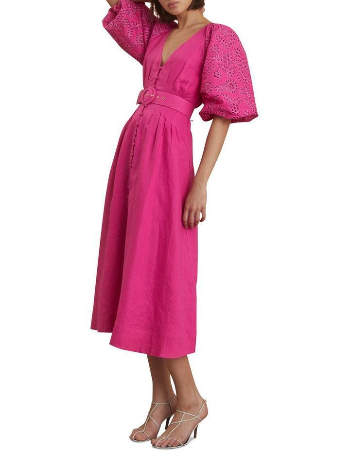 Nicholas Hassina Maxi Dress Pink Size 10 - Image 1