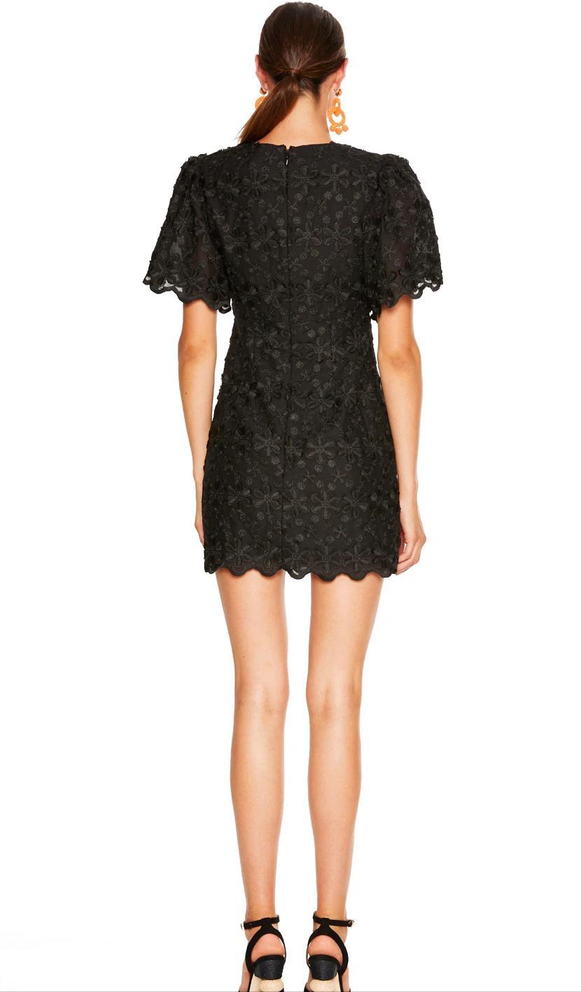 Talulah  Limousine Mini Dress Black Size 14 - Image 3