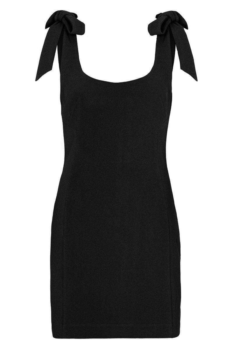 Rebecca Vallance - Dahlia Mini Black Dress Size 6 for rent on The Volte - main image