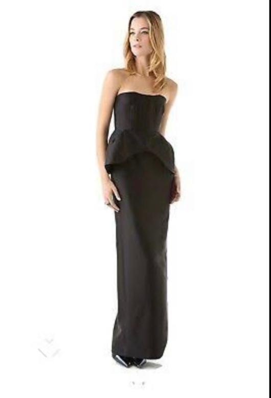 Ellery Strapless Corset Dress - Image 1