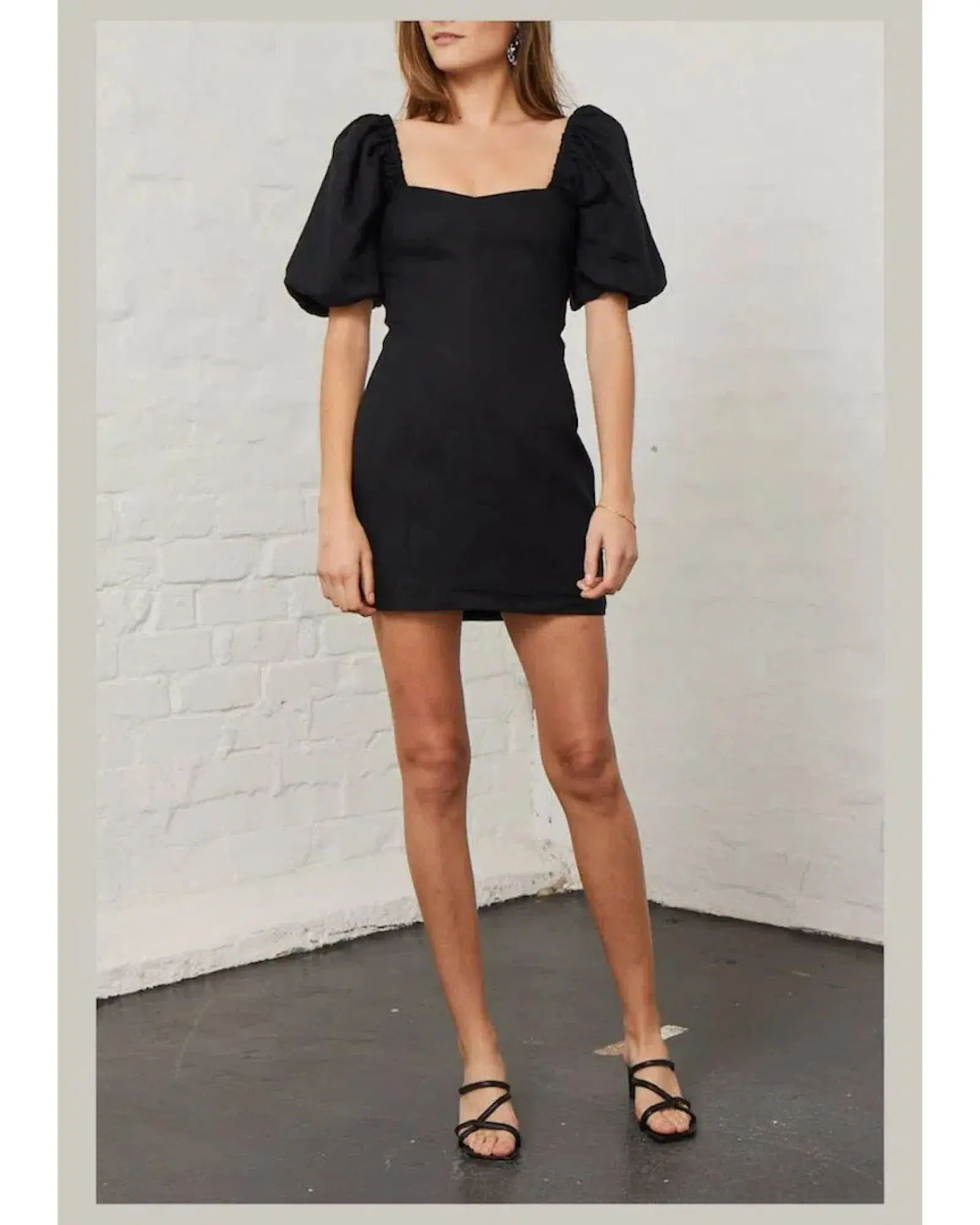 Bec & Bridge Love Addiction Mini Dress Black Size AU 8 - Image 1