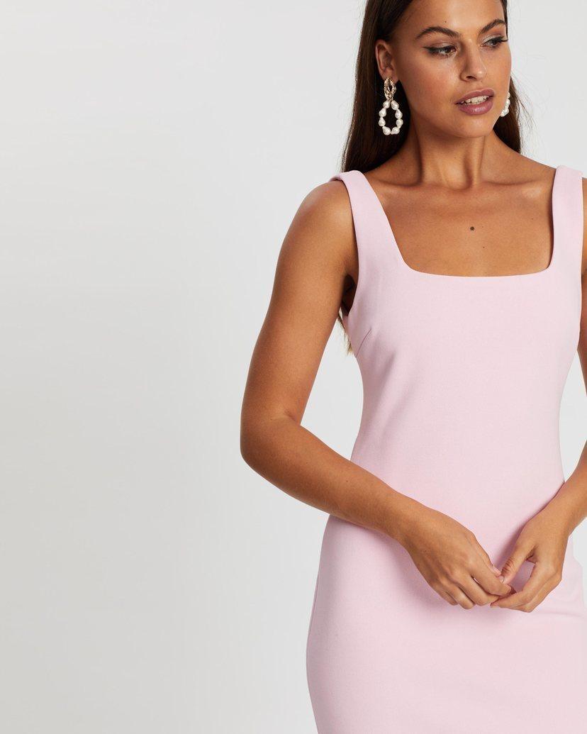 Mossman The Heart & Soul Midi Dress Pink Size 8 - Image 2