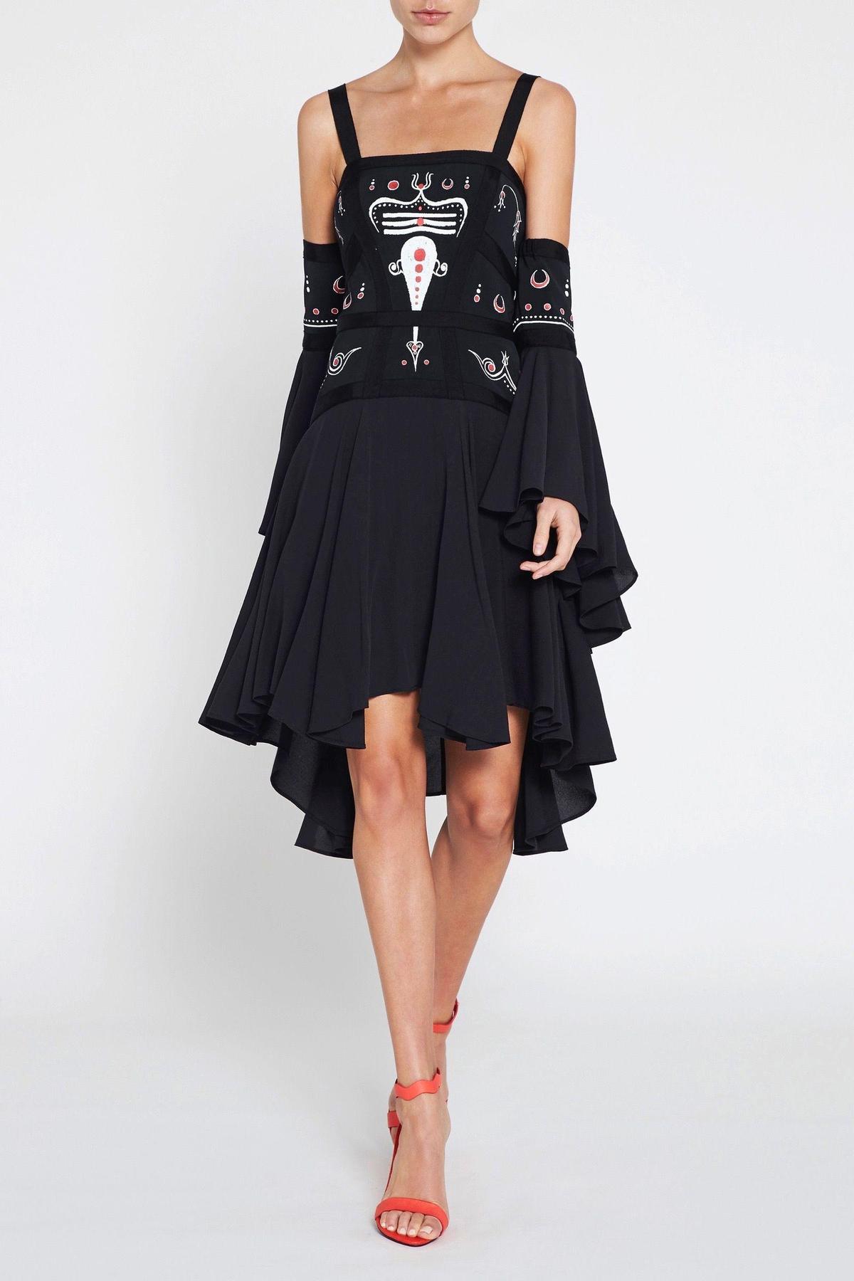 Sass & Bide Phoenix Flight Dress Black Size 8 - Image 1