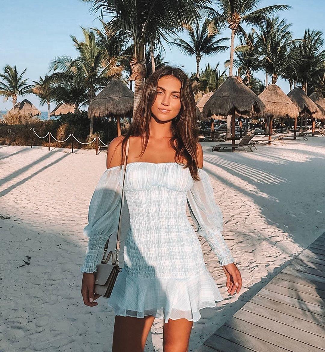 Sofia The Label Rhodes Dress Print Size AU 6 - Image 5