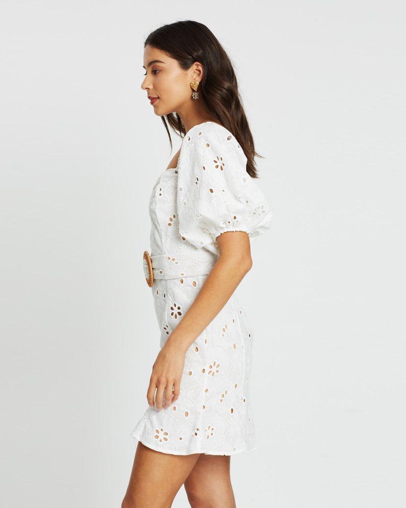 Harriet White Dress - Image 3
