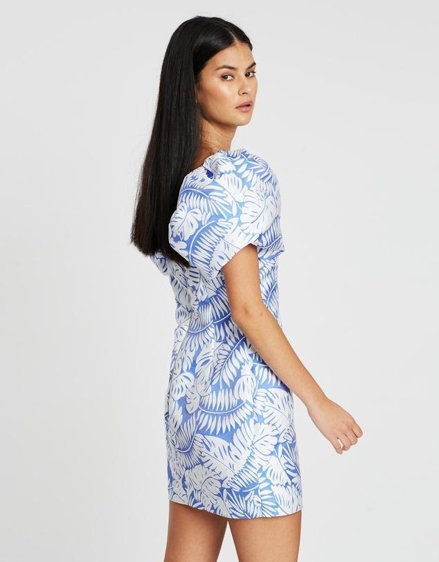 Bec & Bridge - Banana Leaf Mini Dress - Size 8 - Image 3