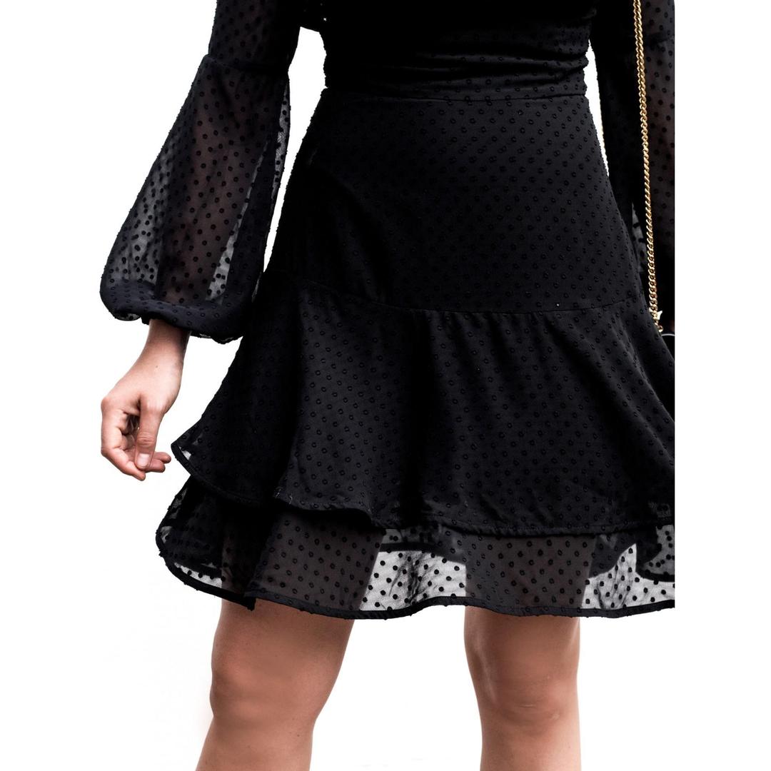 Rodeo Show Sibi Mini Dress Black Size 6 for rent on The Volte - main image
