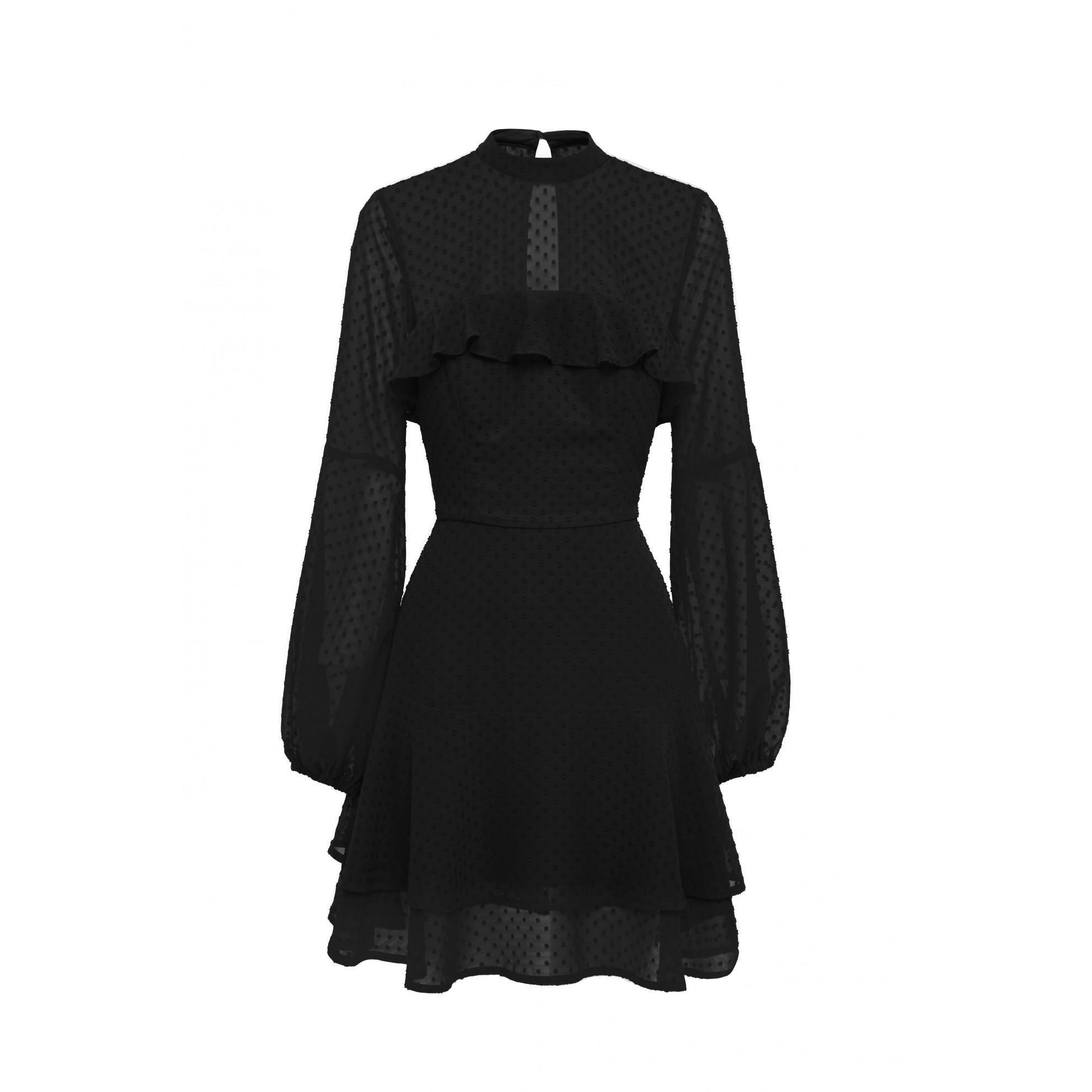 Rodeo Show Sibi Mini Dress Black Size 6 - Image 3