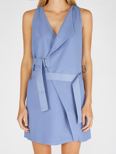 Dion Lee Holster Mini Dress Cornflower size 6 - Image 2