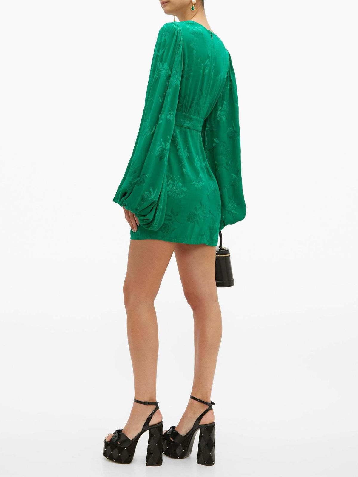 Rat & Boa Isabella Dress Green Size 6 - Image 4