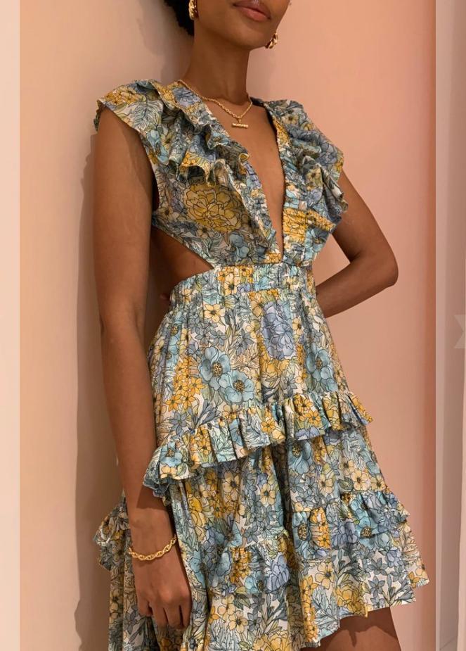 Magali Pascal Botanic Dress in Eden Print - Image 3
