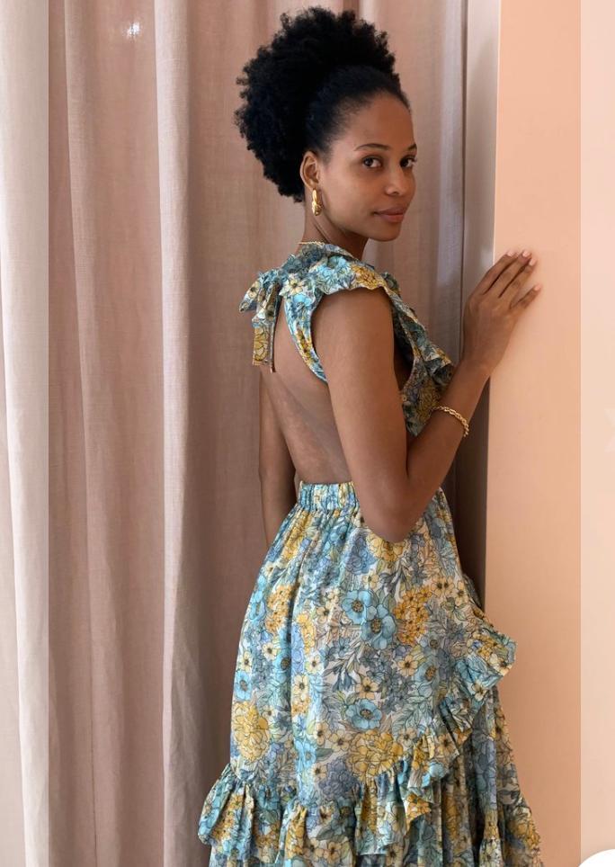 Magali Pascal Botanic Dress in Eden Print - Image 4
