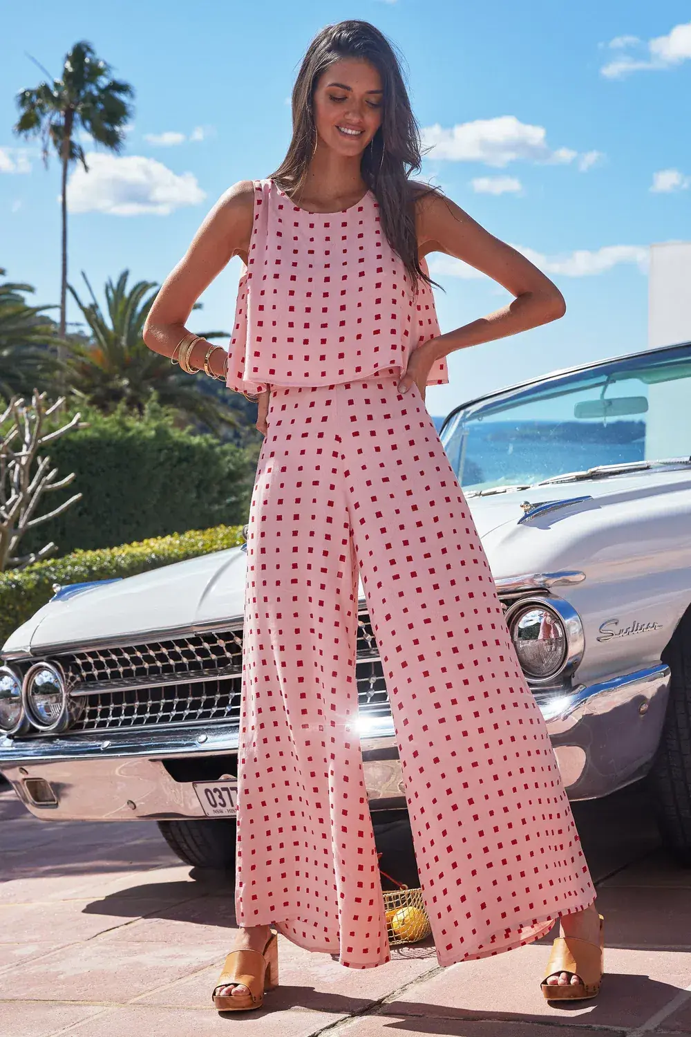 Mister Zimi Charlie Jumpsuit Sunrise Print Size 14 - Image 1