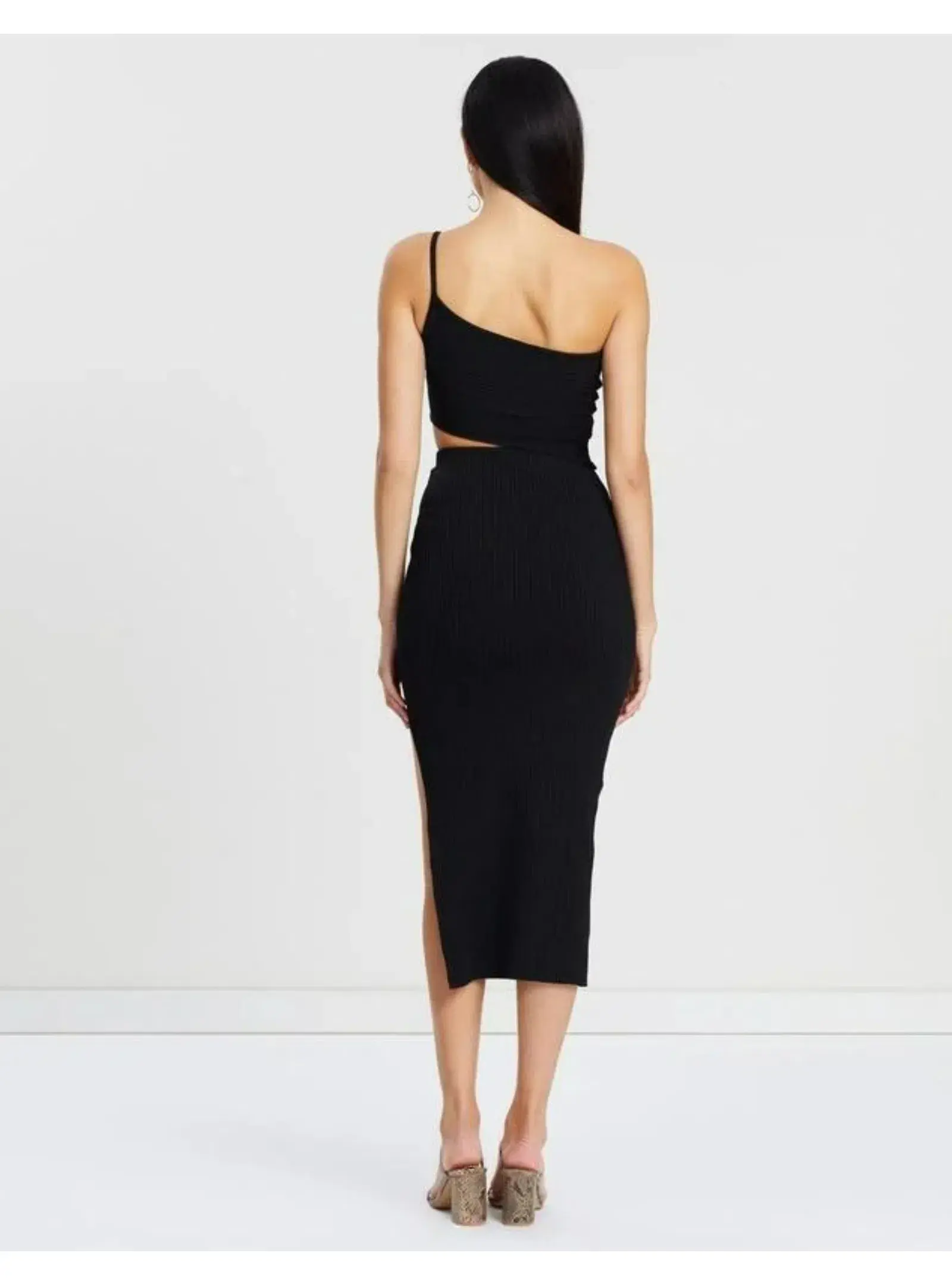 Bec & Bridge Darling Midi Dress Black Size AU 6 - Image 4