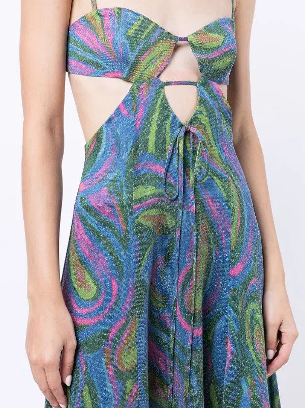Alice McCall Swan Lake Midi Dress Clover Size 8 - Image 5