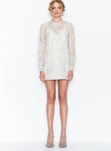 Alice McCall Oh Darling Dress White Size 8 - Image 1