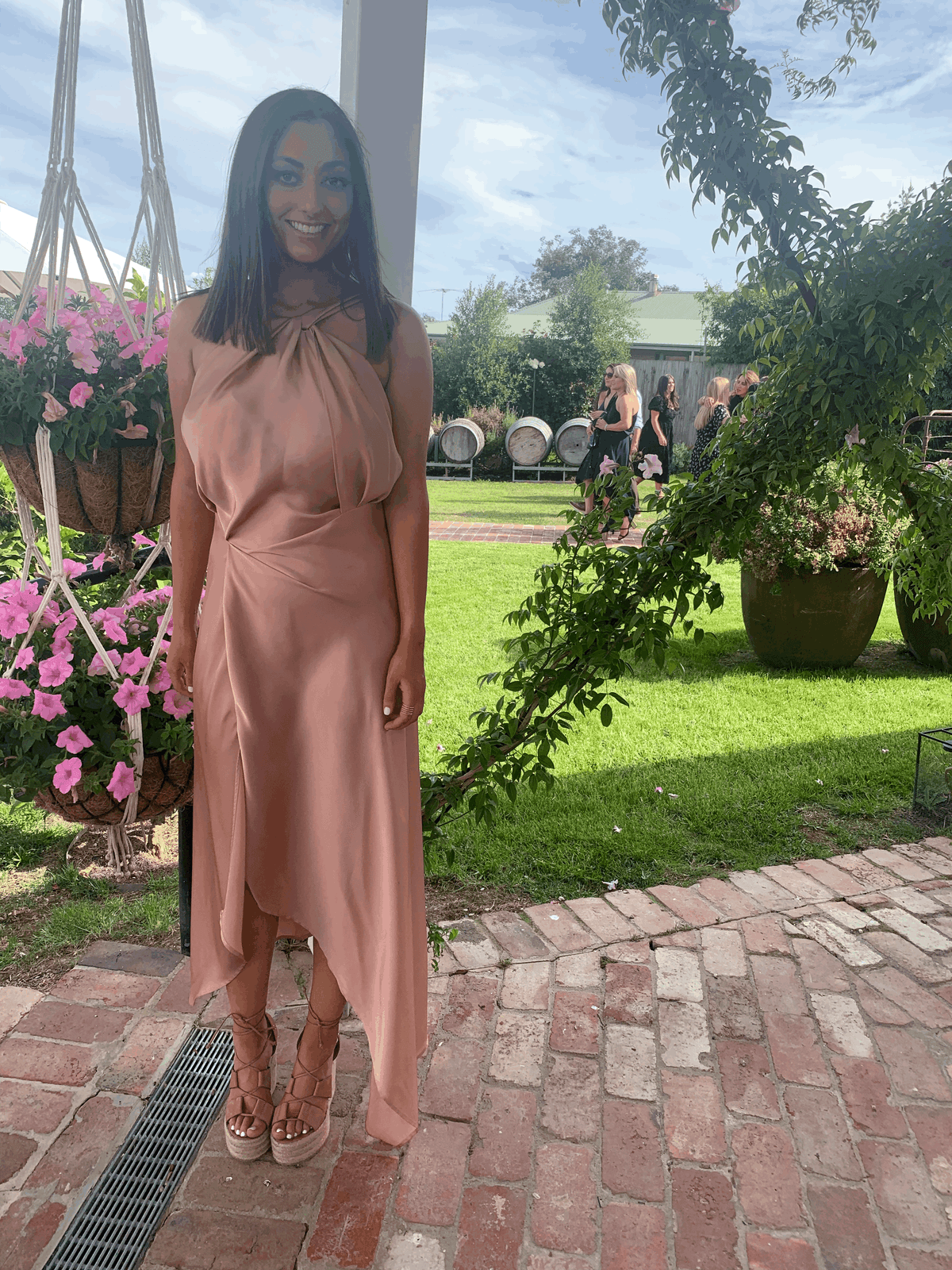 One Fell Swoop- Audrey dress in dusty rose - Image 2