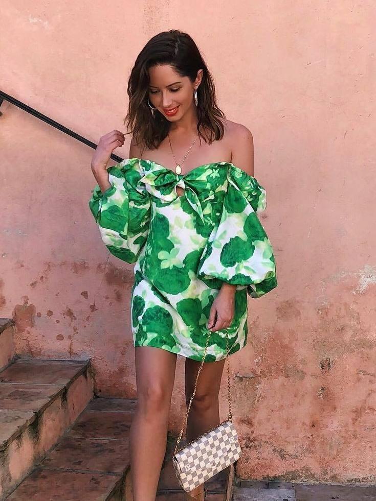 Alice McCall To Lover Dress Green Size 6 for rent on The Volte - main image