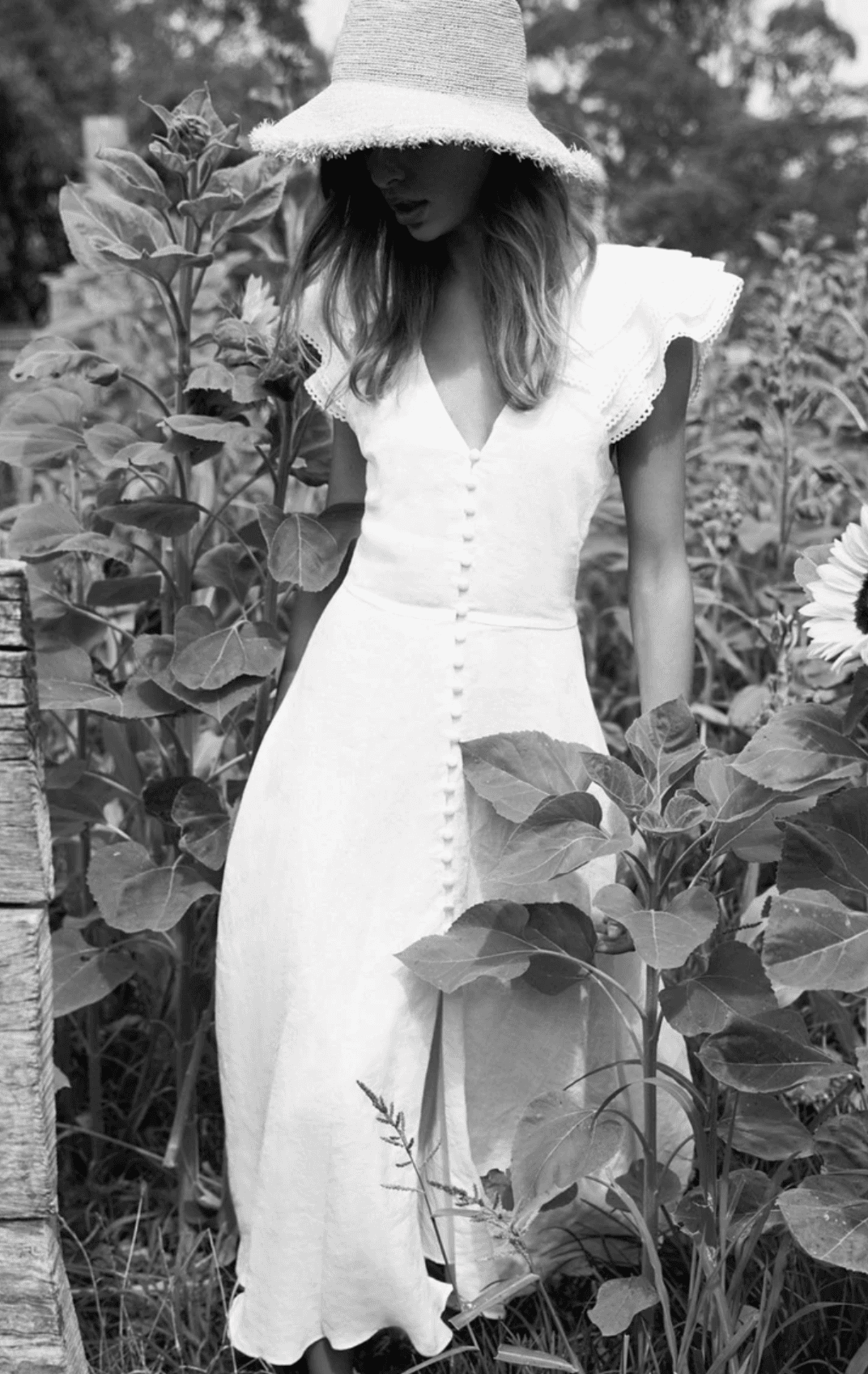 "Bec & Bridge" La Fontelina linen dress, white, size 10, RRP $360 - Image 4