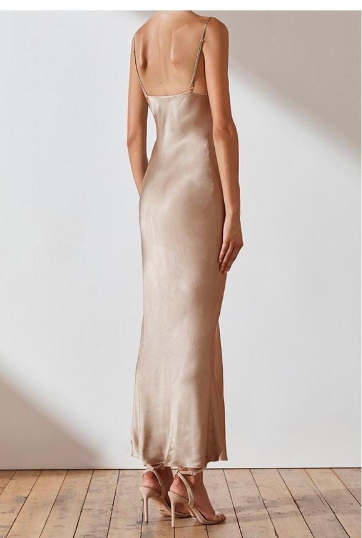 Shona Joy La Lune Bias Slip Dress Size 10 for rent on The Volte - main image