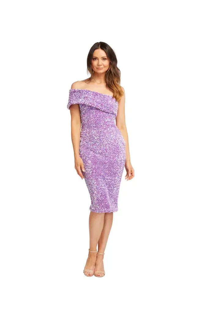 Eliya the Label Alyssa Dress purple size 10 - Image 3