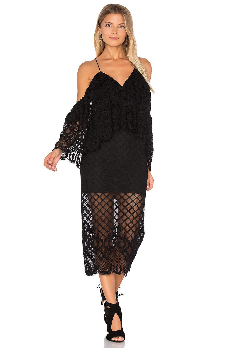Alice Mccall Bless This Dress Black Size 8 - Image 1