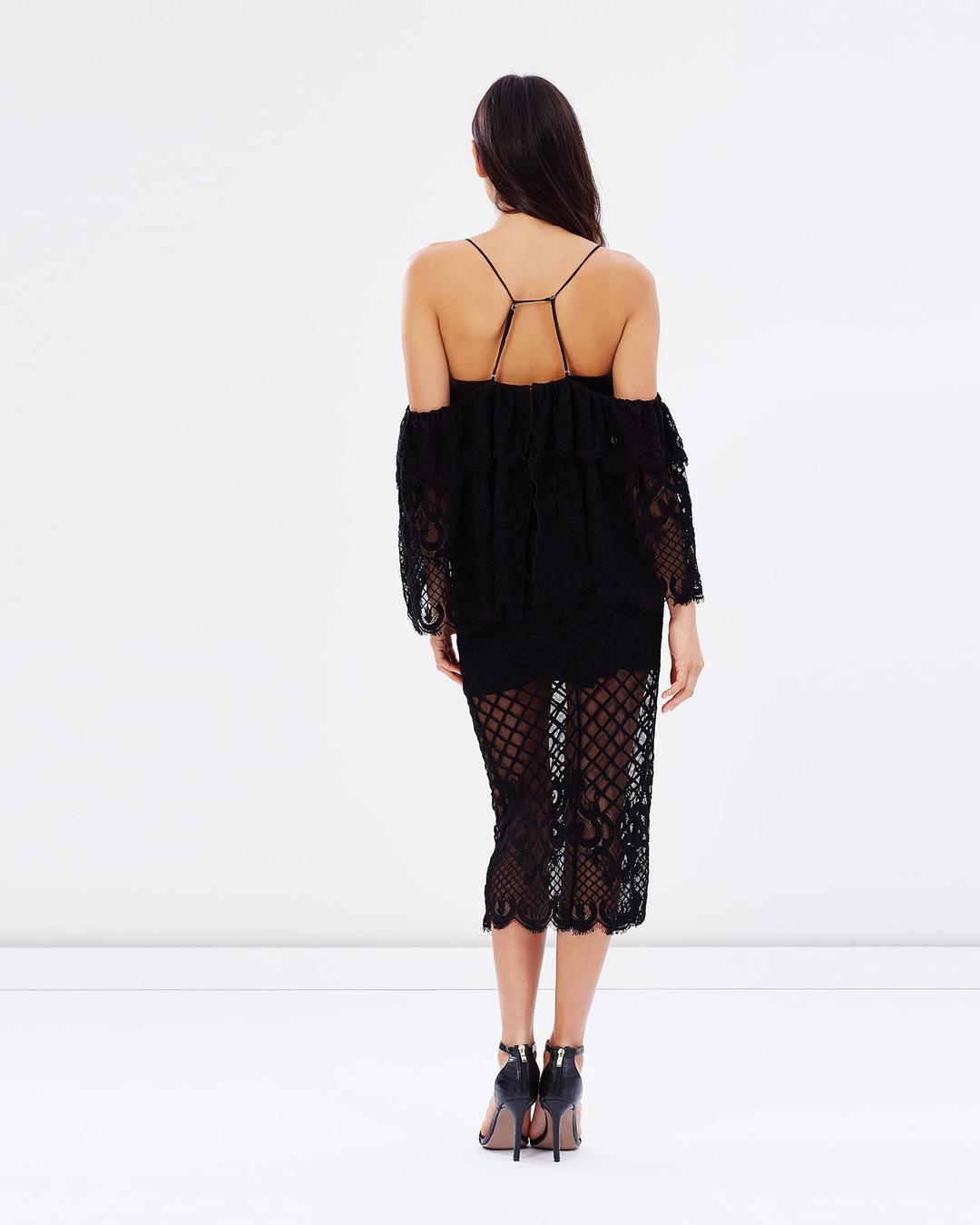 Alice Mccall Bless This Dress Black Size 8 for rent on The Volte - main image