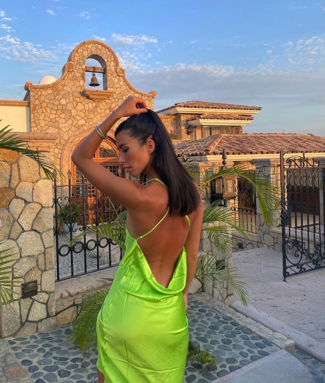 Rat & Boa Lima Dress in Lime Green Size 8 - Image 6