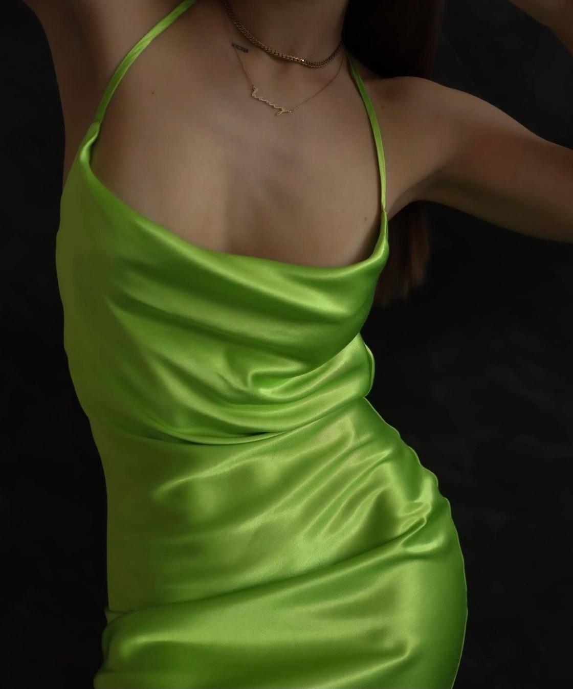 Rat & Boa Lima Dress in Lime Green Size 8 - Image 5