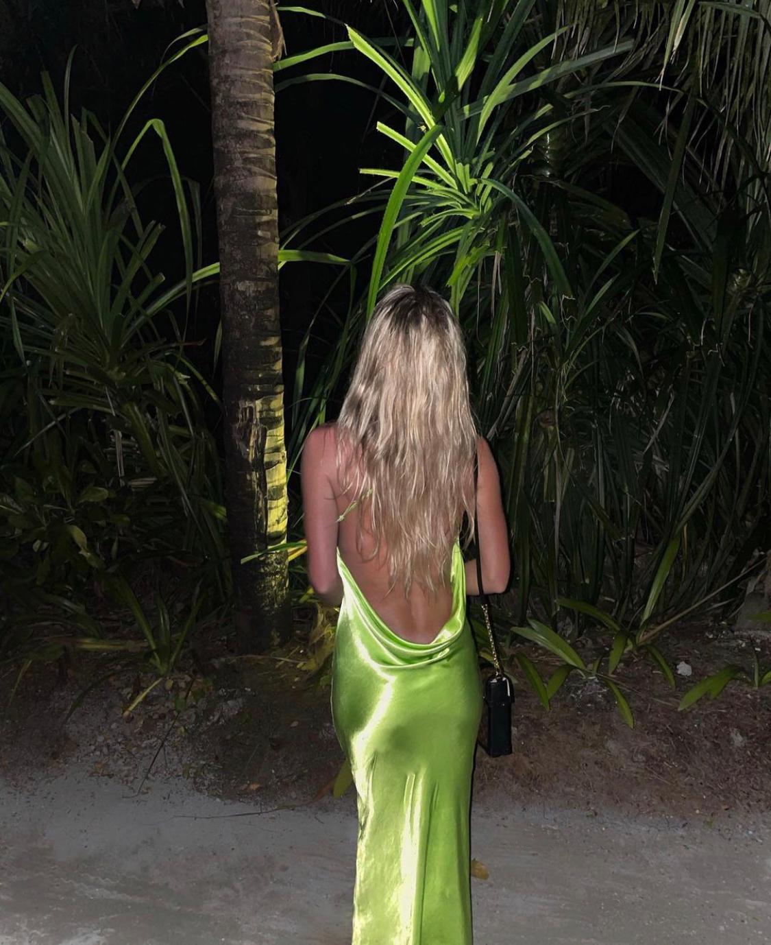 Rat & Boa Lima Dress in Lime Green Size 8 - Image 7