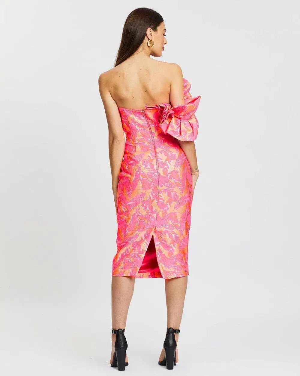 Eliya the Label Elena Dress Pink Size 6 - Image 2