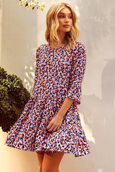 Mister Zimi Arabella Mini Dress in Bon Bon  - Image 2